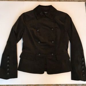 Talbots blazer military style